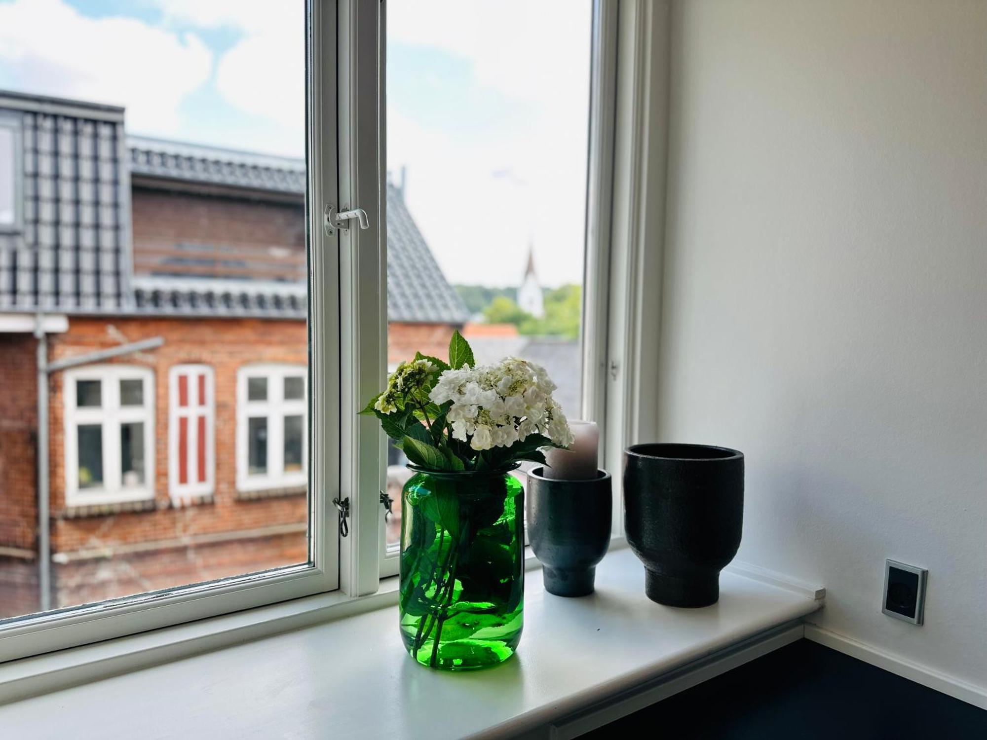 Apartament Central Og Rummelig Lejlighed I Vejle Zewnętrze zdjęcie